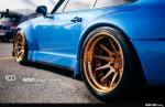 Porsche 911 Turbo RWB on ADV.1 Wheels 2014 года